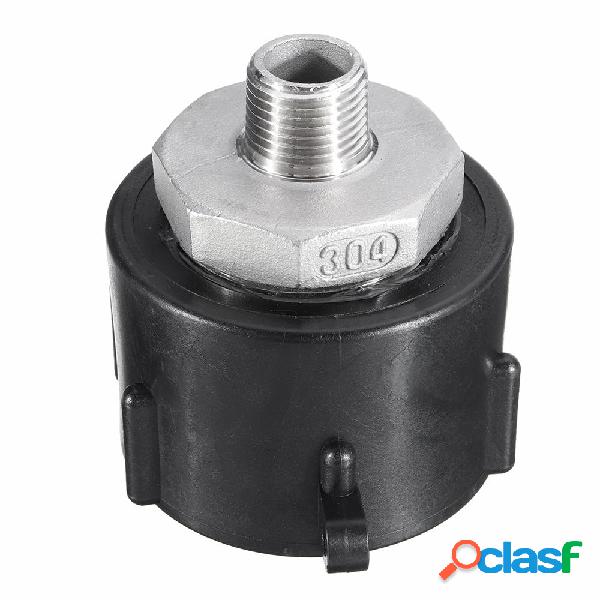 1000L S60x6 IBC Water Tank Adapter Stainless Steel Male