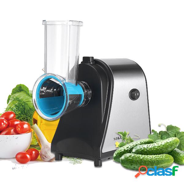1000W 6 in 1 Electric Salad Maker Fruit Slicer Cutter