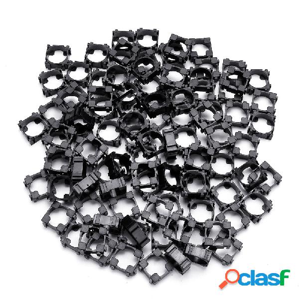 100Pcs Single 18650 Lithium Battery Bracket Fixed Composite