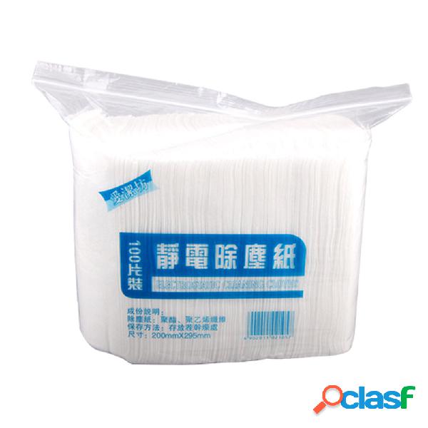 100pcs Disposable Electrostatic Dust Removal Papers Home