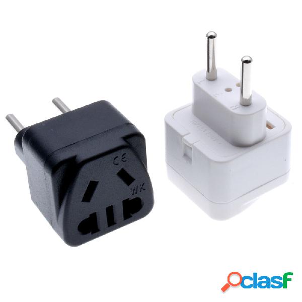 10A 250V Europe 2 Pins Electrical AC Power Adapter Plug