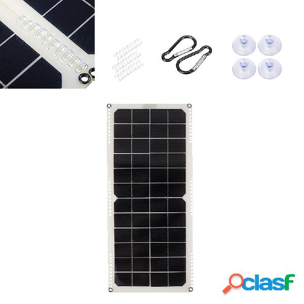 10W 14V Monocrystalline Silicon Semi-flexible Solar Panel