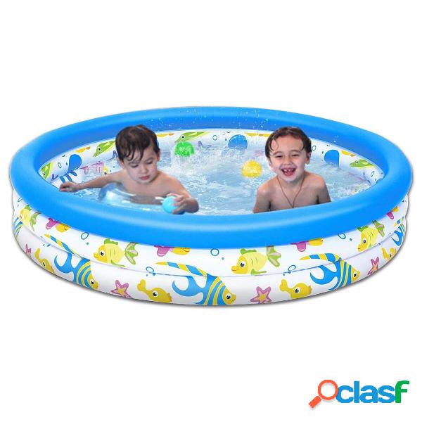 122x25cm Children Summer Outdoor Bathing Tub Baby Toddler