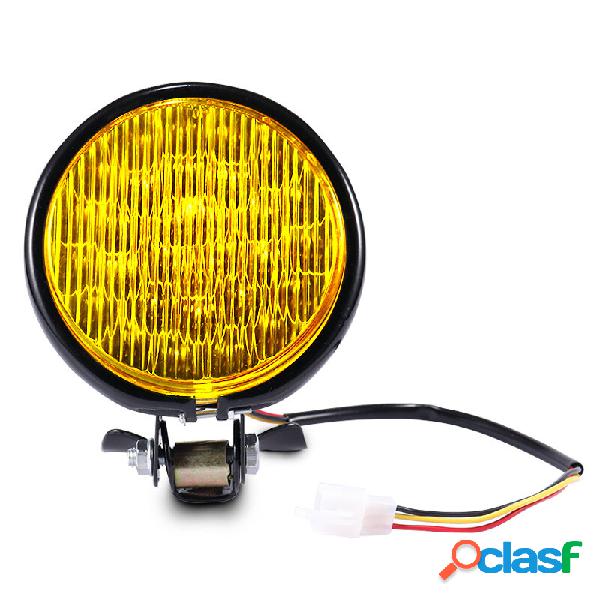 12V 55W Motorcycle LED Front Headlight Universal High-Low