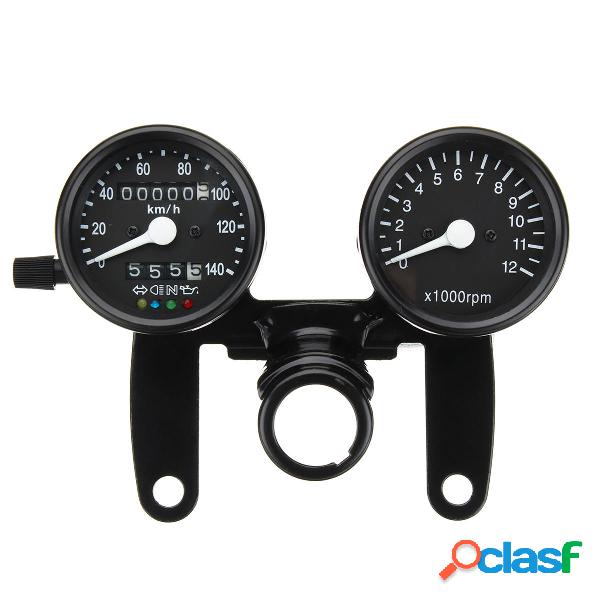 12V Motorcycle LED Backlight Odometer Tachometer Speedometer