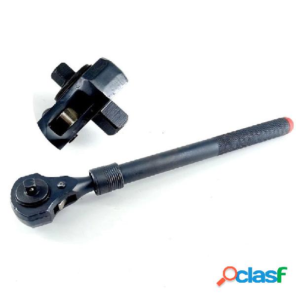 1/2inch and 3/8inch Drive Dual Head Ratchet Handle with
