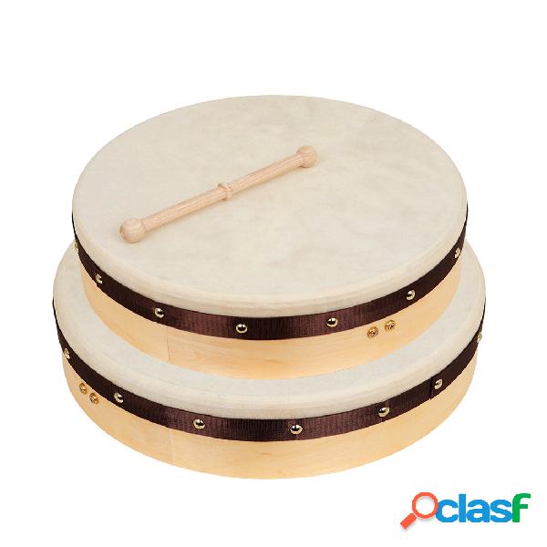16" 18" IRIN Professional Wooden Hand Drum Percussion