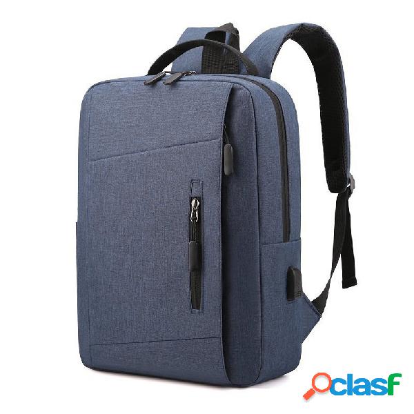 16 inch Leisure Backpack Laptop Bag Male Outdoors Travel