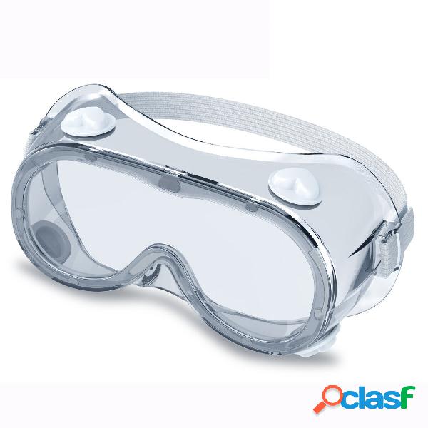 183 x 80 mm Transparent Safety Glasses Eyes Protector Safety