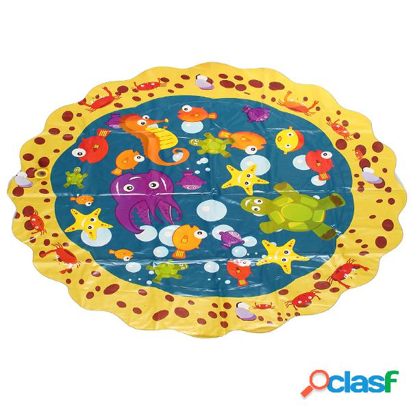 1M Girls Boys Inflatable Cushion Play Water Toy Mat Children