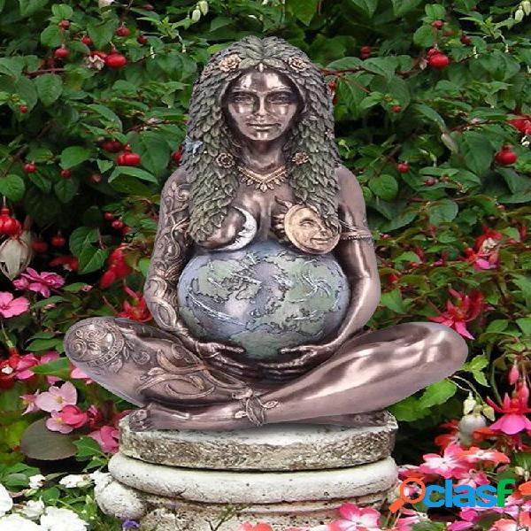 1PC Mothers Day Gift Millennial Gaia Statue Nature Mother