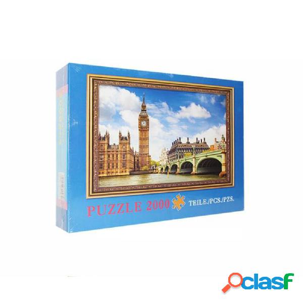 2000 Pieces Jigsaw Puzzle Toy DIY Assembly Creative