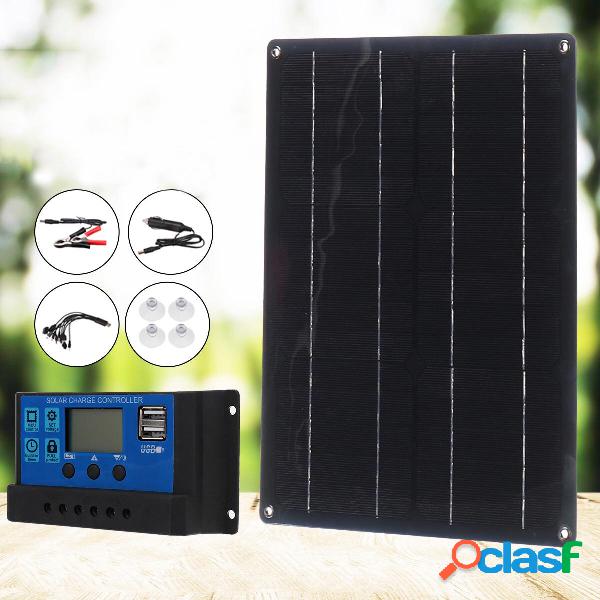 20W Solar Panel with Controller Foldable Rechargeable