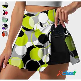 21Grams Womens Athletic Athletic Skort Running Skirt 2 in 1