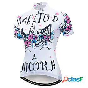 21Grams Women's Cycling Jersey Short Sleeve Floral Botanical