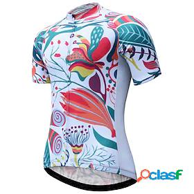 21Grams Womens Cycling Jersey Short Sleeve Graphic Bike