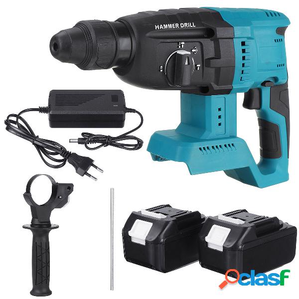21V Brushless Electric Rotary Hammer Drill Cordless Drill