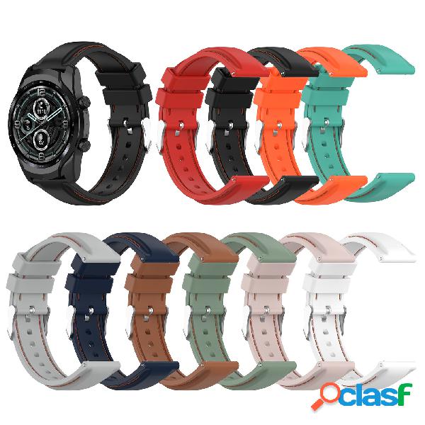 22mm Soft Silicone Watch Strap Band Replacement Sport