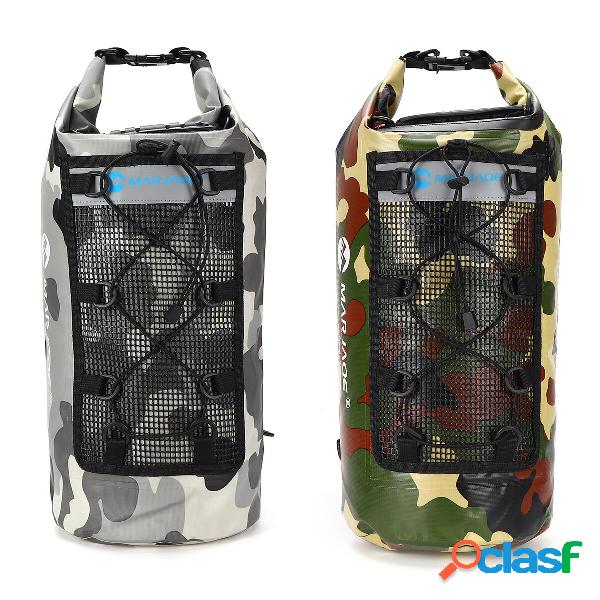 25L Waterproof Hiking Gear Backpack Dry Luggage Bag