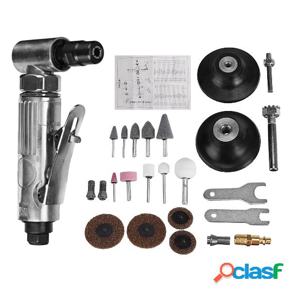 25Pcs 1/4" Electric Polisher Angle Die Grinder Tools Kit