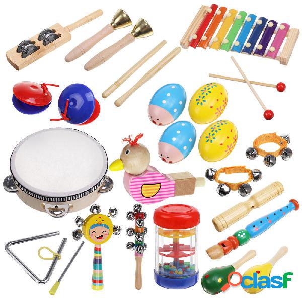 27Pcs Percussion Xylophone Set Kid Baby Toddler Musical