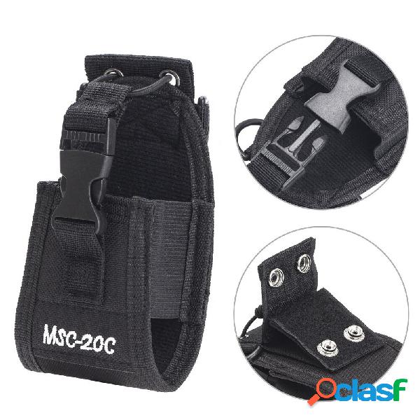 2Pcs MSC-20C Nylon Radio Carry Case Holder Pouch Bag for