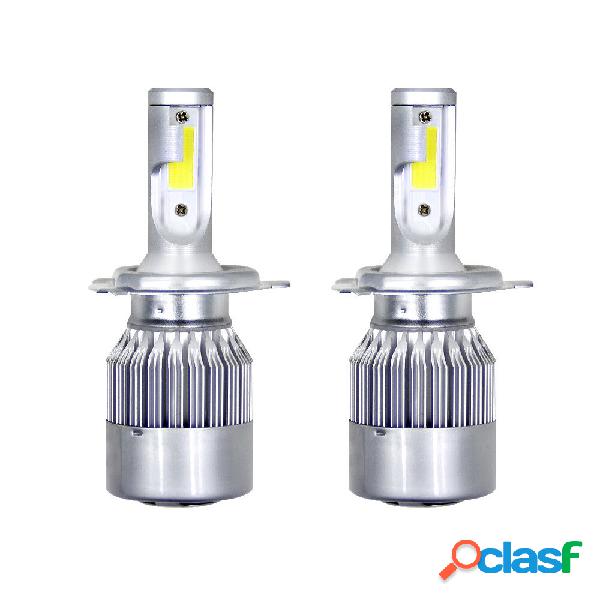 2pcs 12V/24V C6 LED Bulb H1/H4/H7/H11/9005/9006 White