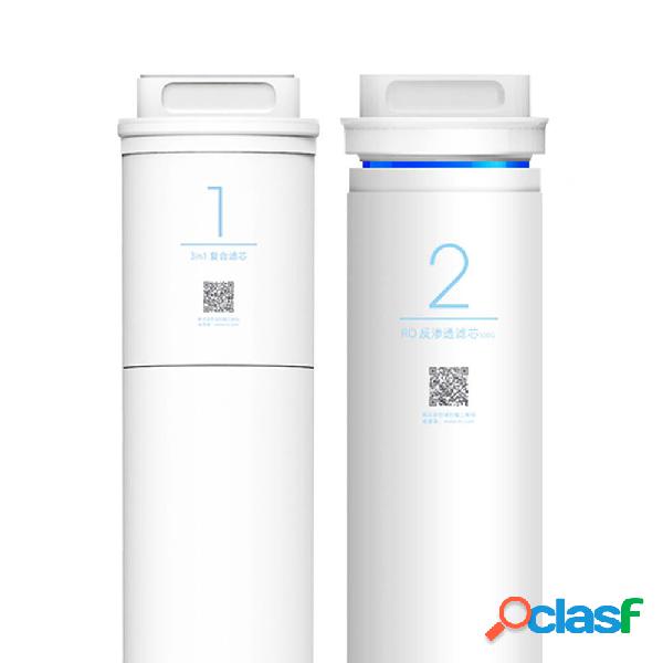 2pcs 3 in 1 Original Composite/RO Reverse Osmosis Filter