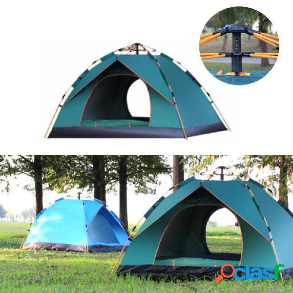 3-4 Person Fully Automatic Tent Waterproof Anti-UV PopUp