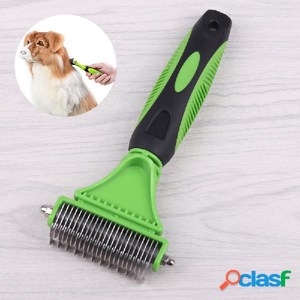 3 in 1 Dual Sided Dog Cat Hair Fur Shedding Trimmer