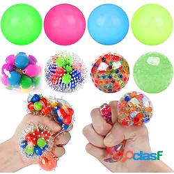 3 pz glitter schiuma led perline colorate uva vent ball