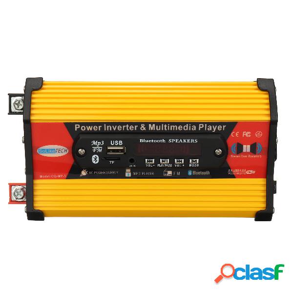 300W 12V To 220V/110V DC 10V~15V Car Inverter Power Supply