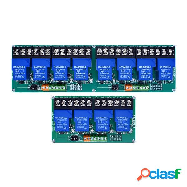 30A 5V 12V 24V 4/8 Channel Relay Module with Optocoupler