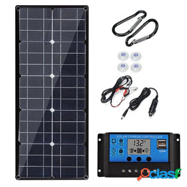 30W Monocrystalline Solar Panel with Controller Foldable