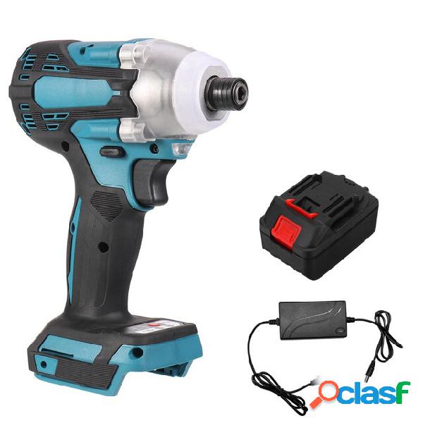 350N.M 18V Brushless Cordless Electric Impact Wrench Driver