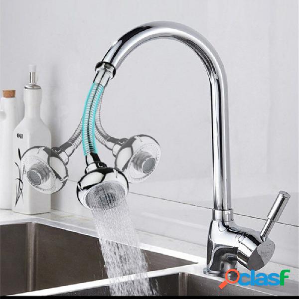 360° Rotate Faucet External Nozzle Booster Water Bubbler