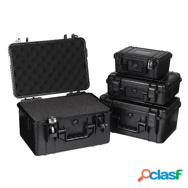 4 Sizes ABS Plastic Sealed Waterproof Storage Case Foam