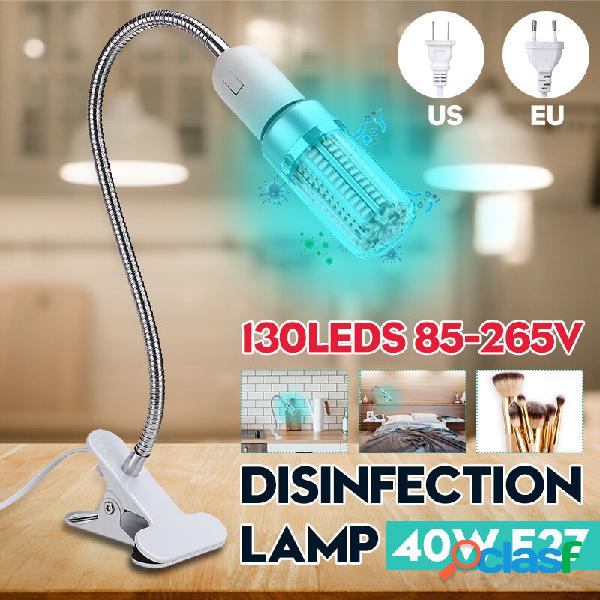 40W E27 130 LED Sterilize UV-C Corn Bulb UV Germicidal Lamp
