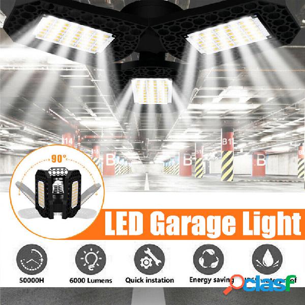 40W E27 Deformable 108LED Garage Light Bulb Waterproof