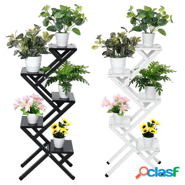4/5 Layers Multifunctional Iron Flower Stand Ladder Plant