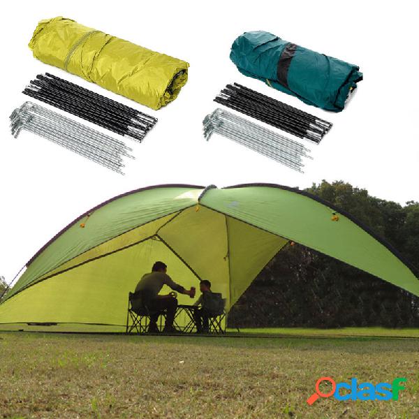 480cm 210T Polyester Triangle Shelter RV Travel Tent UV