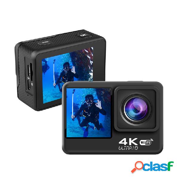 4K 12MP Dual-Screen EIS Anti-shake Action Camera HD 170°