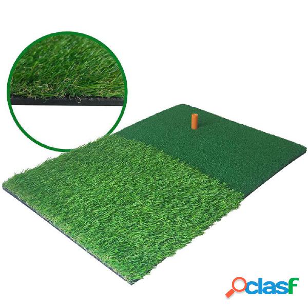 60*40CM Golf Practice Mat 2-in-1 With Golf Ball T Golf