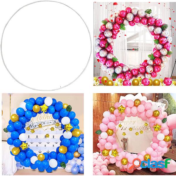 60/80/100CM Balloon Arch Stand Vintage Wedding Flower Wreath