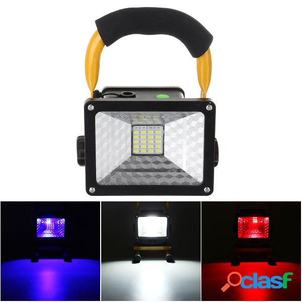 60W LED Flood Light Rechargeable Camping Light Portable Work
