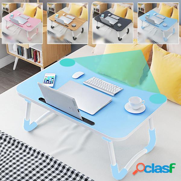 60x40cm Enlarge Foldable with Cup Hole Computer Laptop Desk