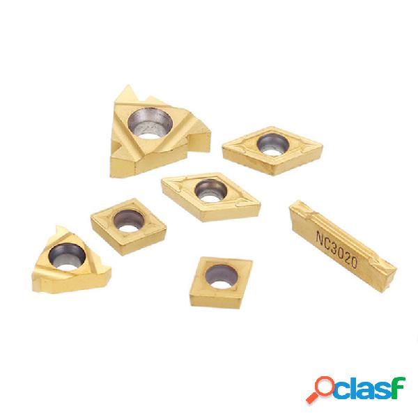 7pcs Carbide Inserts for 12mm Shank Lathe Boring Bar Turning
