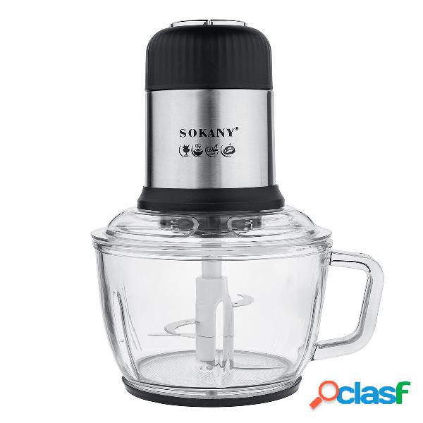 800W 2L Meat Grinder Vegetable Grinder 2 Speed Adjustment