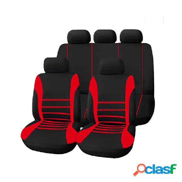9 Pcs/Set Universal Car Seat Covers Cushion Headrest Cover