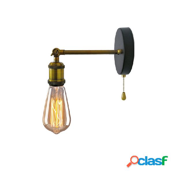 AC85-265V E27/E26 Adjustable Single Head Wall Lamp With